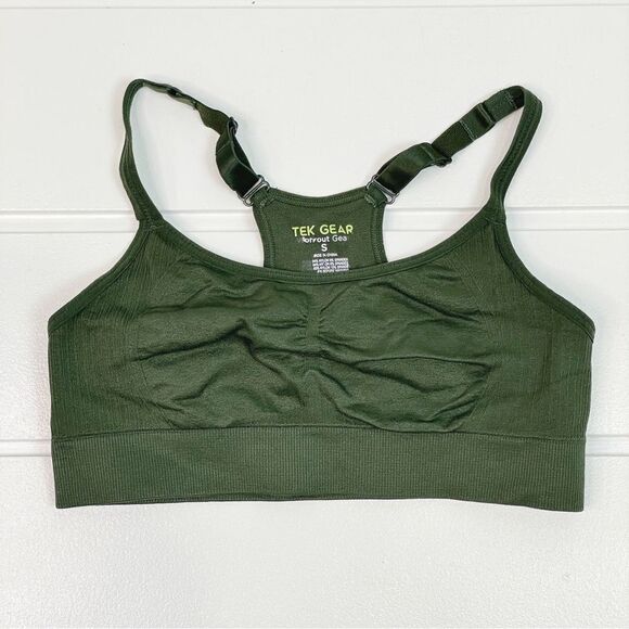 Tek Gear® Seamless Low-Impact Sports Bra Size Small - Picture 2 of 7